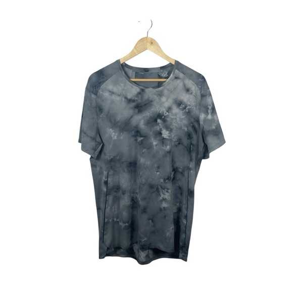 Lululemon Men’s Fast and Free Short Sleeve Running Tee in Spray Dye Size L/XL - Picture 5 of 9